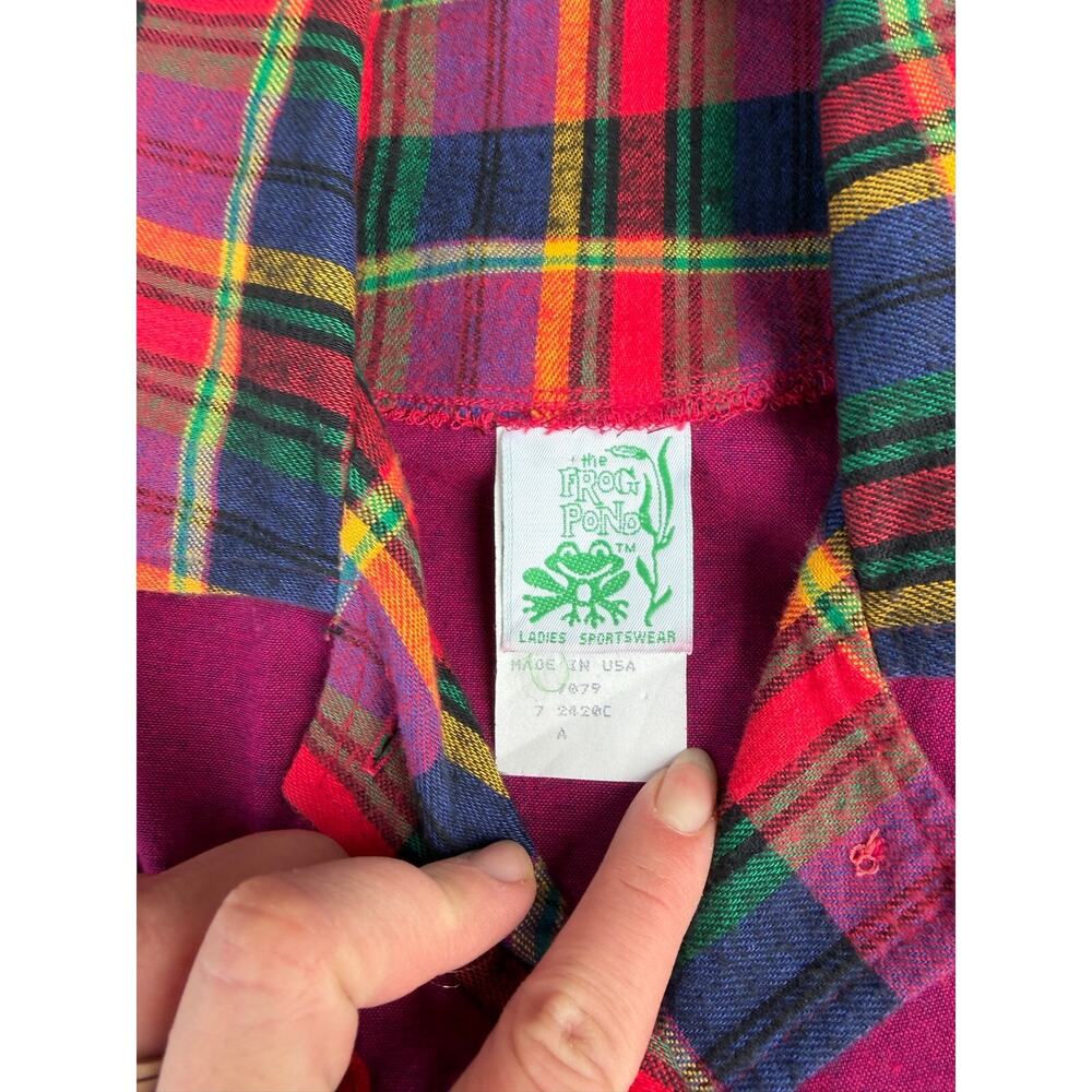 The Frog Pond Vintage 90s Whimsigoth Moon & Mountain Patchwork Jacket XL - Picture 5 of 7